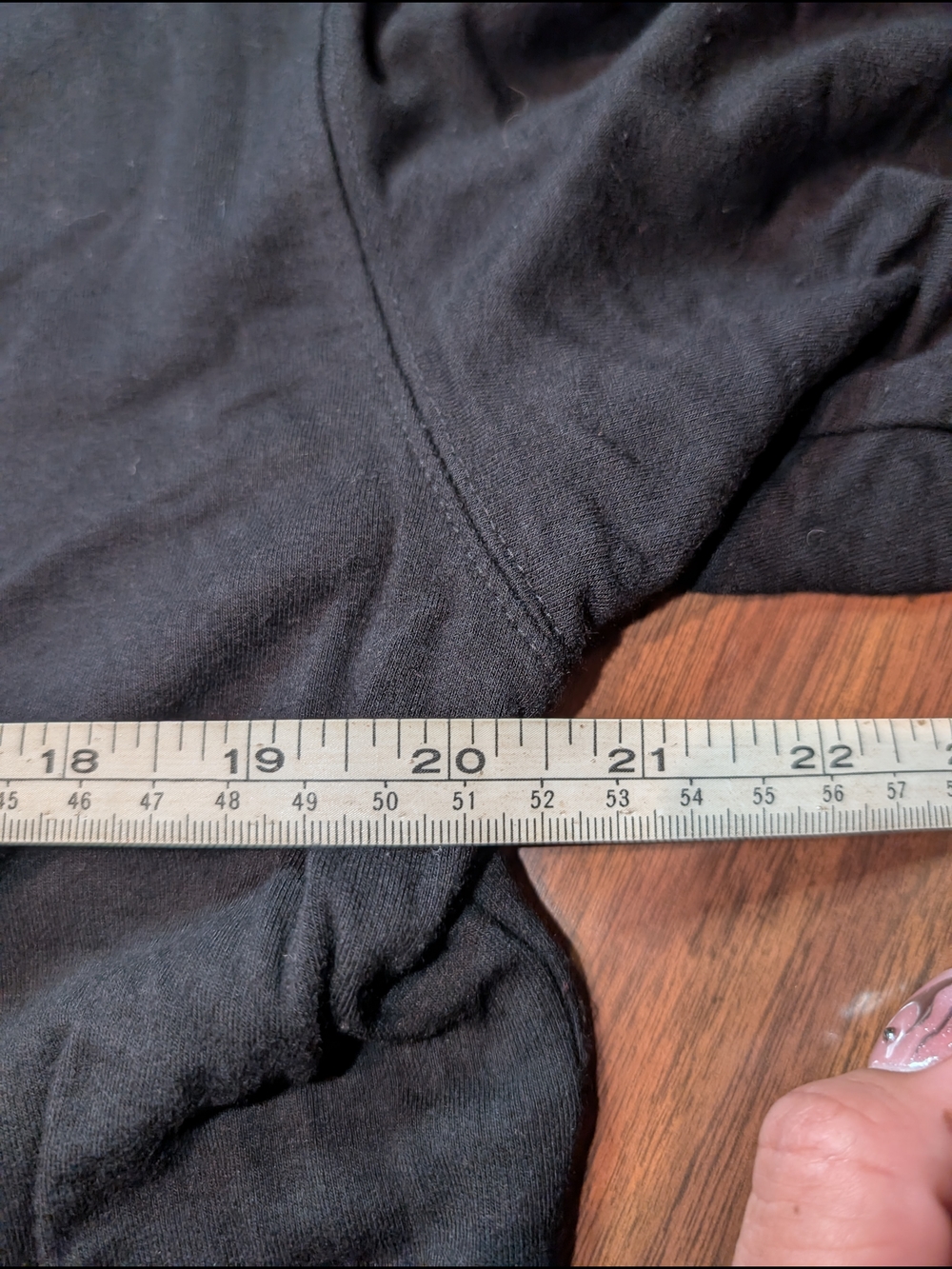 Express Hooded Black Knit Pullover - Picture 4 of 5